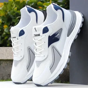 Scarpe casual moda per uomo scarpe sportive versatili in rete scarpe da corsa sottili e traspiranti 2024 autunno nuove scarpe da uomo con suola morbida 1
