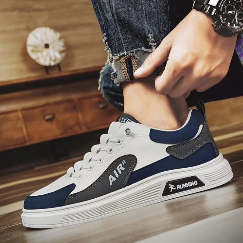 Estate nuove scarpe traspiranti uomo leggero e confortevole uomo scarpe casual in pelle mocassini sneakers per uomo calzature da passeggio Tenis 5