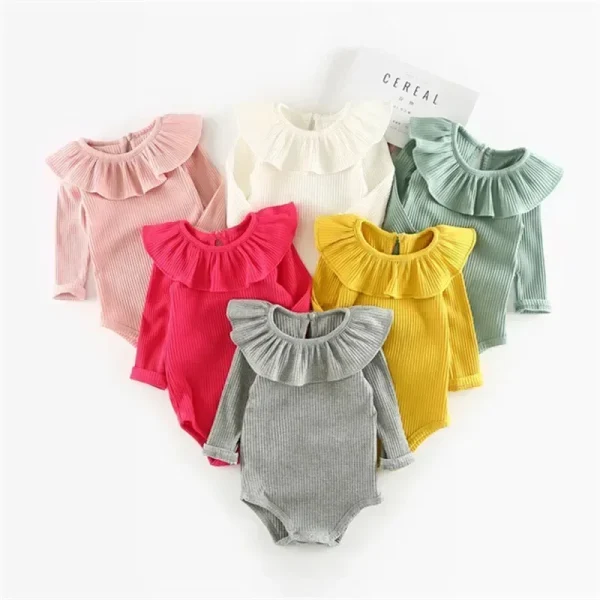 Cute Baby Girl Clothes primavera autunno neonate pagliaccetto neonata un pezzo e body 1