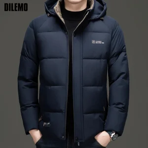 Designer di alta qualità Nuovo marchio da uomo Parka Giacca spessa moda casual con cappuccio Giacca a vento corta trapuntata Cappotti a bolle Abbigliamento da uomo 1