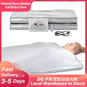 Coperta per sauna Spa domestico portatile per disintossicare e perdere peso Coperta per sauna per il sudore con controllo della temperatura 1