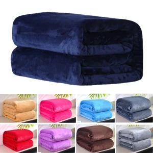 Morbide coperte di flanella in pile corallo caldo per letti in pelliccia sintetica visone copridivano tinta unita copriletto coperte scozzesi invernali 1