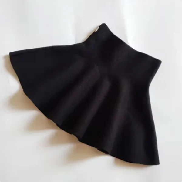 2-12 anni Del Bambino Della Neonata Gonna di Maglia Per I Bambini Autunno Inverno Principessa Gonne Mini Pieghettato Abbigliamento Per Bambini Ragazze Tutu vestiti 2