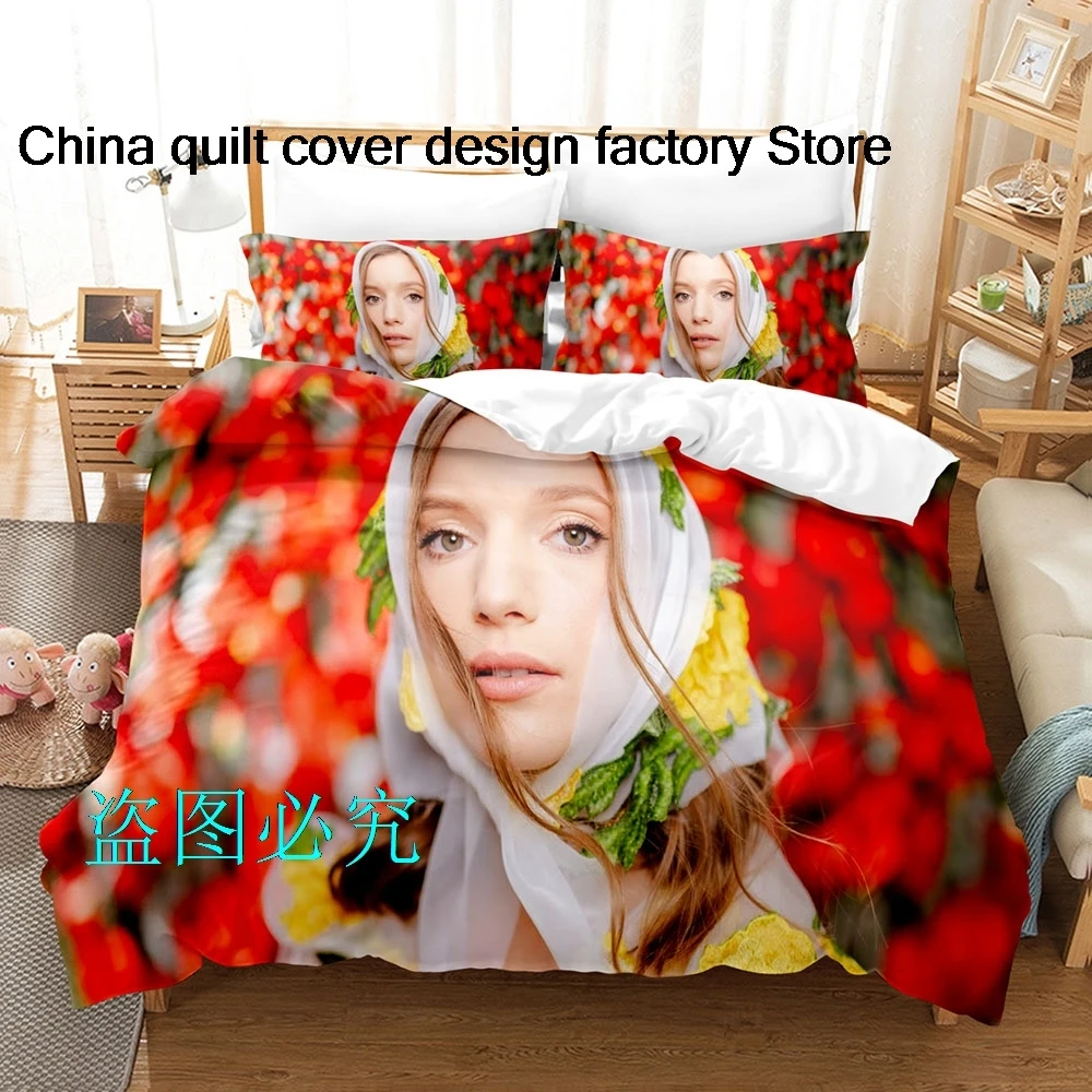 2025 Sanah Set biancheria da letto Singolo Twin Full Queen King Size Set letto per bambini adulti Set copripiumino per camera da letto Set lenzuola Anime 4