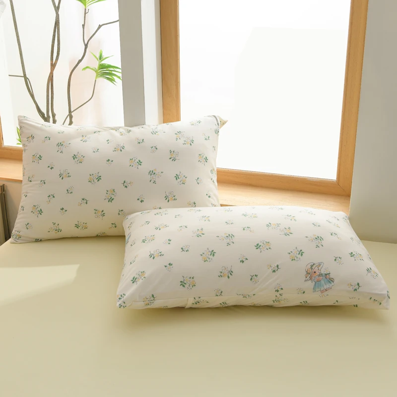 Nuova coperta e federa floreale primaverile ed estiva Piumino per aria condizionata traspirante lavorato a maglia, morbido e delicato sulla pelle 4