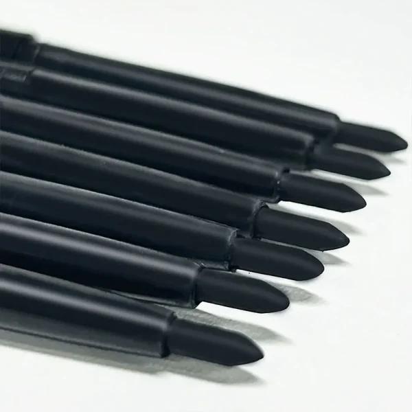 Confezione da 5 matite eyeliner nere impermeabili e resistenti al sudore: a lunga durata, a prova di sbavature per il trucco degli occhi audace, formula EasyGlide per Perf 4