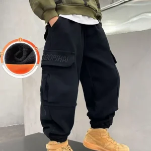 I ragazzi indossano pantaloni invernali per bambini pantaloni della tuta per ragazzi abbigliamento per bambini abbigliamento per bambini adolescenti 1