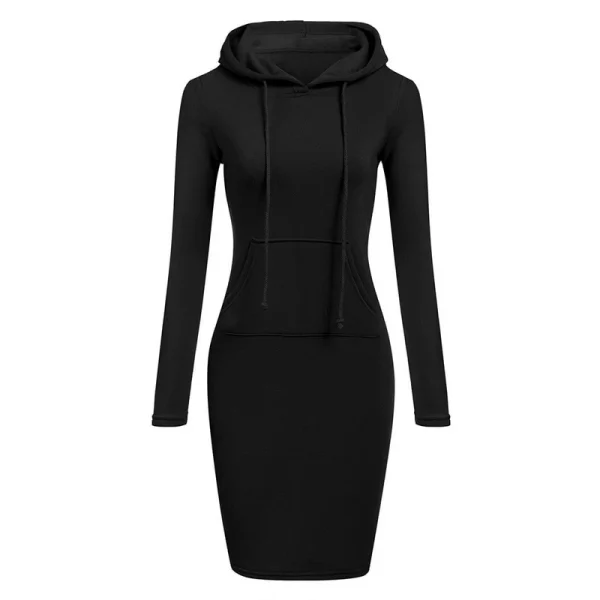 Abito da donna Autunno Donna Abiti con cappuccio Felpe con cappuccio Felpe da donna Felpe con cappuccio da donna Top Abbigliamento da donna 5
