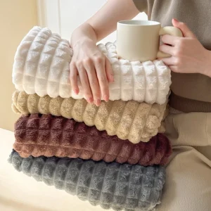 Nuova coperta invernale casa calda ufficio pausa pranzo coperta copridivano copriletto coperta da viaggio spessa lenzuolo caldo scialle Alanket 1