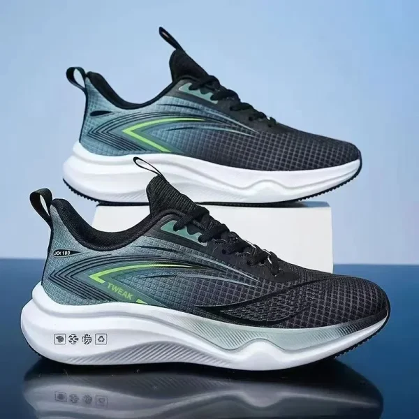 Nuove scarpe da corsa Estate Tenis Masculino Nuovo test fitness Studenti delle scuole medie Rimbalzo Ammortizzazione Sneakers Scarpe da uomo 2