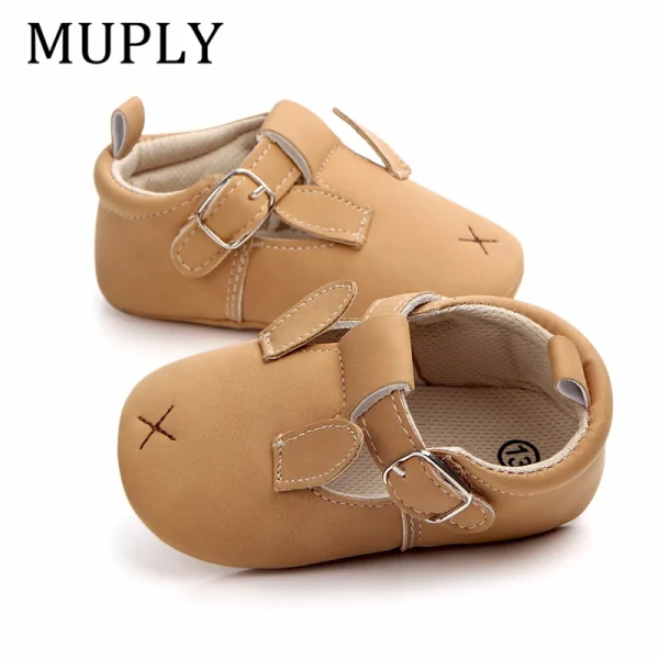 Nuovi 10 colori Cute Animal Print First Walkers suola morbida Pu Leather culla Girls Boys Sneakers Strap scarpe da bambino per Drop Shipping 4