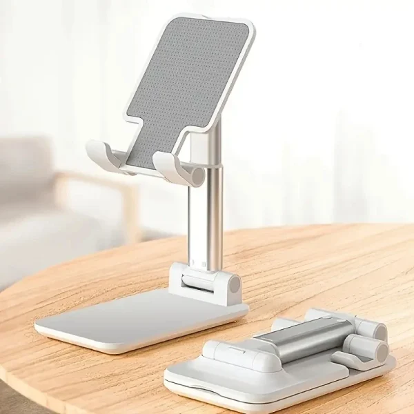 Supporto per telefono cellulare da tavolo Supporto per iPhone IPad Xiaomi Supporto per tablet da tavolo regolabile Supporto per telefono cellulare da tavolo universale 5