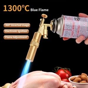 Saldatura Bruciatore a gas Pistola a fiamma Fiamma Torcia a gas Torcia per cottura Saldatura esterna Butano AutoIgnition Bruciatore a gas Accendino Riscaldamento 1