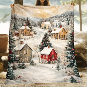 Coperta morbida e leggera in flanella: accogliente temprata invernale per divano, letto, viaggi e altro - Regalo perfetto per la famiglia e gli amici 1