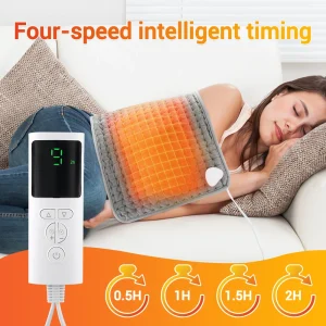 Coperta riscaldante a 9 livelli Piede Vita Addome Scaldino invernale Coperte termiche lavabili Tappetino per artefatto riscaldato Tappetino per divano letto Ufficio 1