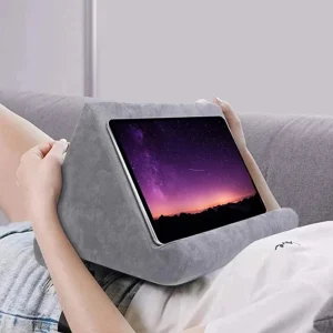 Xnyocn Supporto per tablet Supporto per cuscino in spugna multifunzione per iPad Samsung Huawei Supporto per lettura linguetta Supporto per staffa per montaggio su letto Libro 1