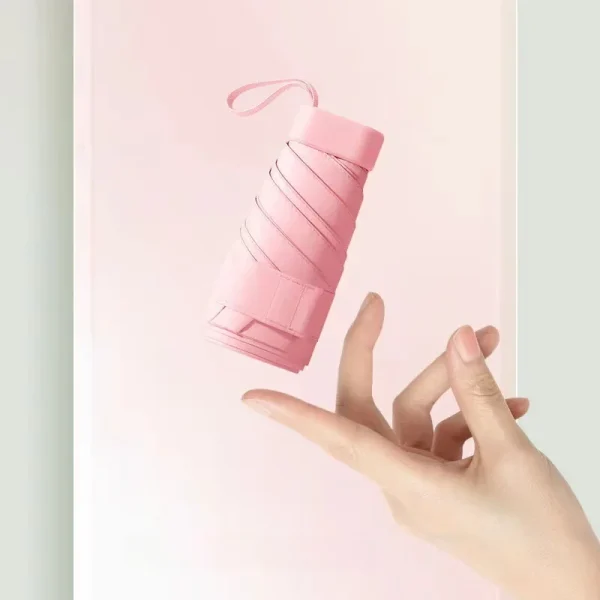 Mini Ombrellone, Protettivo e Resistente ai UV, Pioggia o Lucentezza 4