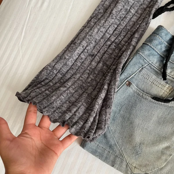 Estetica Gotica Stampa floreale Baggy T-shirt Emo Vestiti Y2k gotico Grunge Grafica Manica lunga Tees Top Donna Autunno E-Girls 3