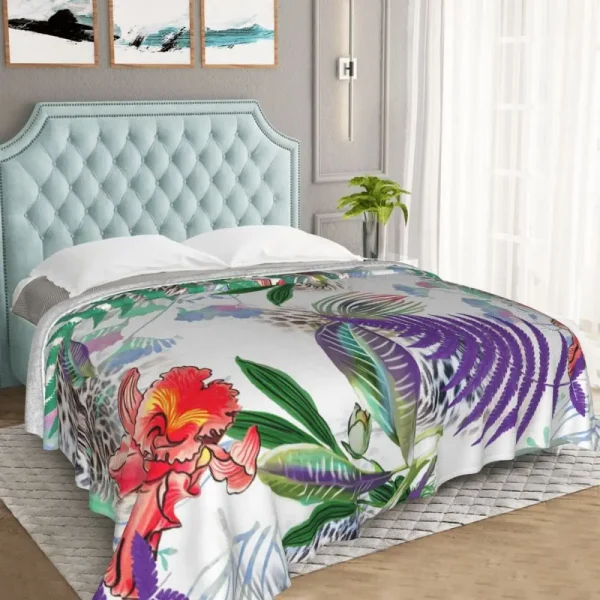 Coperte di flanella del palazzo stregato Super Soft Warm Plush Fluffy leggero accogliente coperte in pile sfocato per bambini adolescenti 5