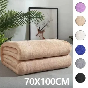 Soffice calda coperta di flanella super morbida copriletto da ufficio durevole in pile di corallo tinta unita coperta estiva trapunta sottile piccola 1