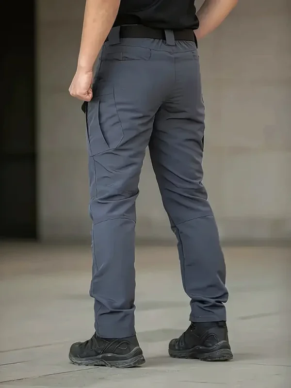 Nuovi pantaloni cargo tattici da uomo pantaloni cargo da esterno pantaloni multitasche impermeabili autunno primavera pantaloni da escursionismo da lavoro all'aperto 3