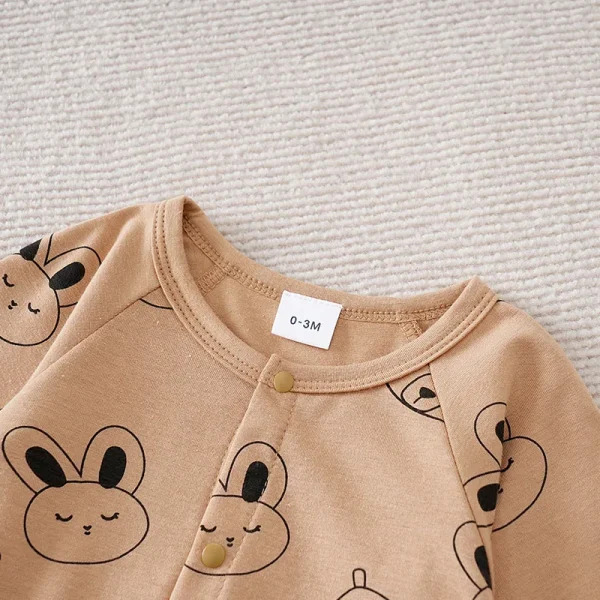 Baby Boys Girls Outfit Infant Cartoon Bear Clothes Toddler tutina Costume pagliaccetto tuta 0-18 mesi manica lunga neonato Trendy 6