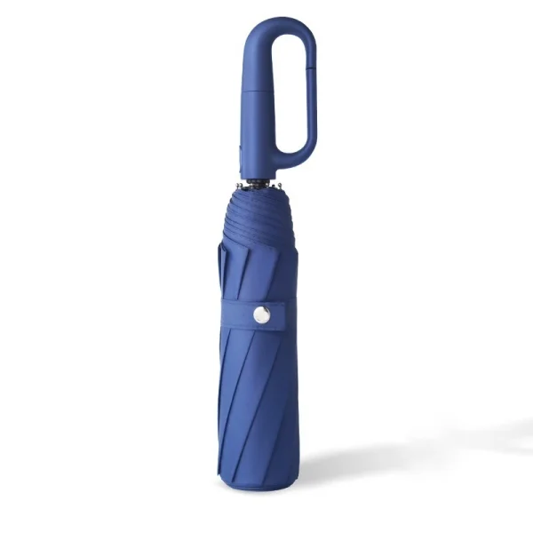 Ombrello completamente automatico con design a fibbia ad anello a 20 costole per uomo Ombrello doppio parasole pieghevole extra large e resistente da DONNA 5