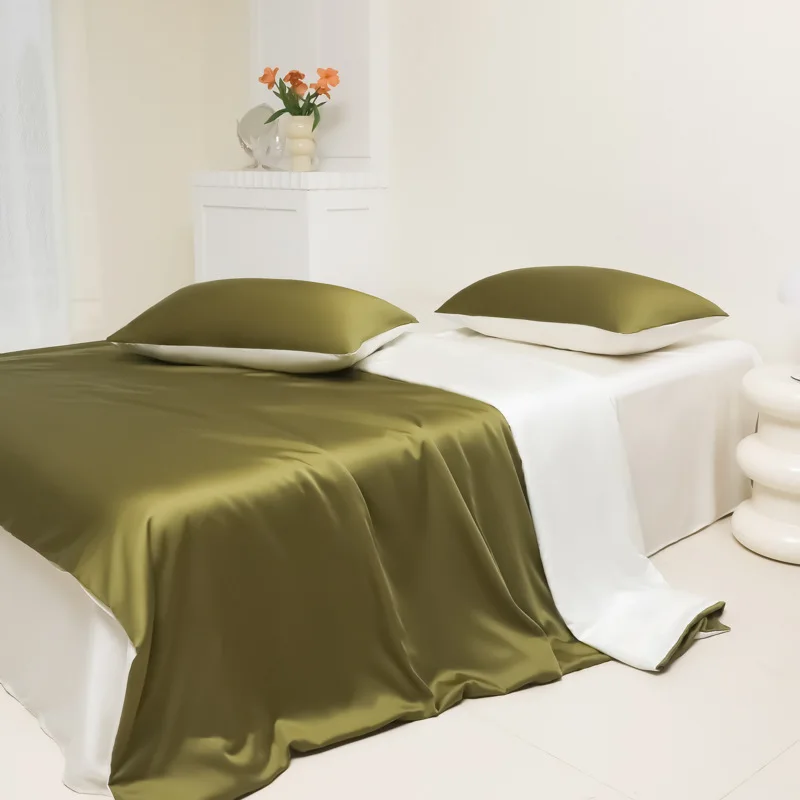 Trapunta estiva di grado A Trapunta estiva setosa e fresca Doppia grande trapunta climatizzata in seta di ghiaccio lavata di lusso 1