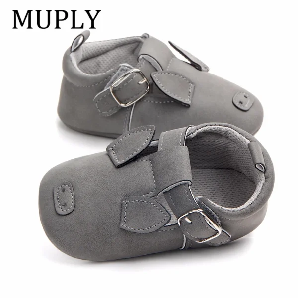Nuovi 10 colori Cute Animal Print First Walkers suola morbida Pu Leather culla Girls Boys Sneakers Strap scarpe da bambino per Drop Shipping 3