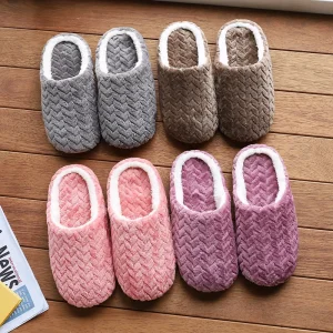 Pantofole da casa soffici unisex Morbide, leggere, antiscivolo, comode scivoli da interno per l'autunno inverno 1