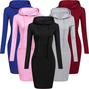 Abito da donna Autunno Donna Abiti con cappuccio Felpe con cappuccio Felpe da donna Felpe con cappuccio da donna Top Abbigliamento da donna 1