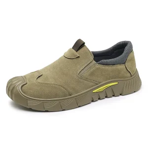 Scarpe mocassini da uomo Scarpe da uomo comode e antiscivolo traspiranti Scarpe da lavoro sicure indossabili per uomo Scarpe da ginnastica da uomo alla moda per quattro stagioni 1