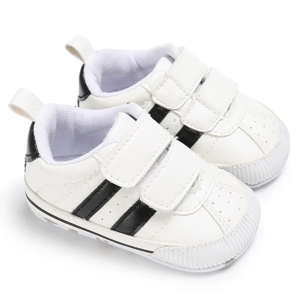 Scarpe da bambino Ragazzo Ragazza Sneaker in cotone morbido suola antiscivolo Neonato Primi camminatori Scarpe da culla casual per bambini 6