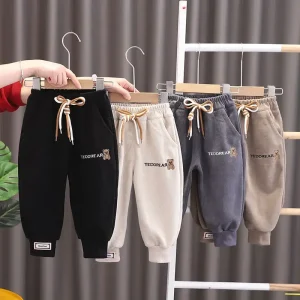 Vendita calda Bambini Pantaloni lunghi Bambini Primavera Autunno Vestiti Ragazzi Ragazze Pantaloni Bambini Ragazzi Sport Bambino Legging Pantaloni 1 2 3 4 5 Età 1