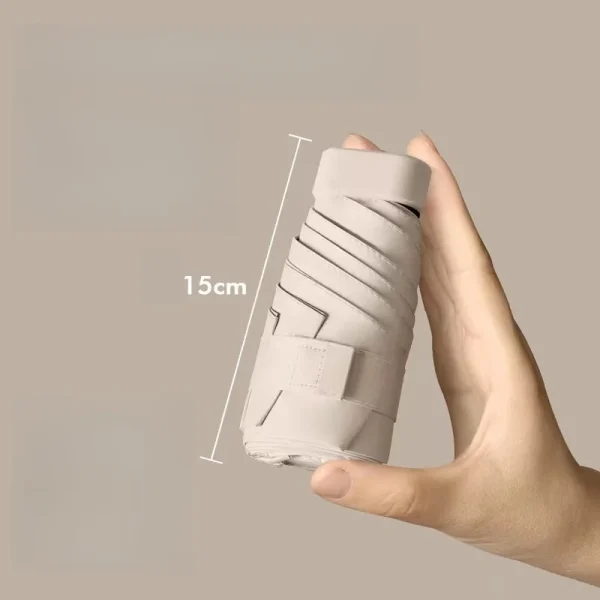 Mini Ombrellone, Protettivo e Resistente ai UV, Pioggia o Lucentezza 2