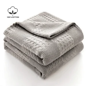 Coperta da tiro in cotone Battilo Coperta morbida e traspirante per letto matrimoniale Queen King Coperte per divani scozzesi decorative Coperte estive 1