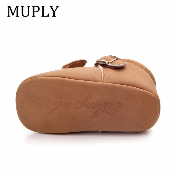 Nuovi 10 colori Cute Animal Print First Walkers suola morbida Pu Leather culla Girls Boys Sneakers Strap scarpe da bambino per Drop Shipping 6