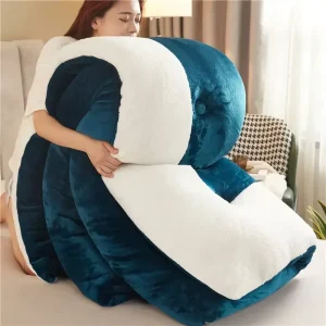 Trapunta in velluto di latte a doppia faccia inverno addensato super caldo 5kg trapunta in velluto di agnello primavera autunno trapunta singola doppia 1