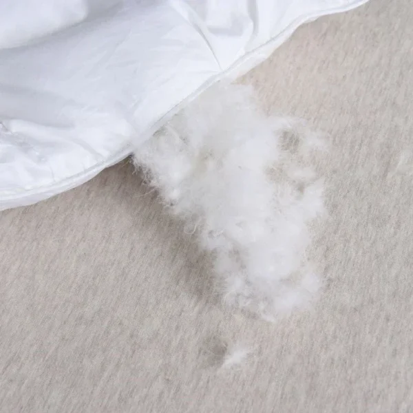 Piumino d'oca bianco caldo inverno spesso 3D coperta da letto per pane Luxury Pinch riempimento pieghettato per trapunte singolo doppio piumino 5