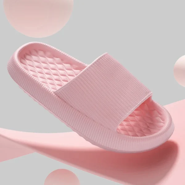 Pantofole a nuvola con fondo spesso donna estate 2024 sandali con plateau con suola morbida leggera donna scarpe da spiaggia antiscivolo casual diapositive 2