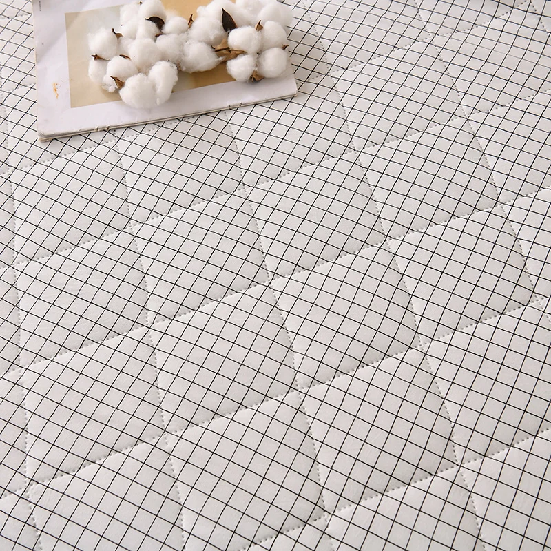 Piumino estivo sottile stile scozzese Copriletto trapuntato Coperta morbida Trapunta fresca Piumino singolo/doppio/queen size 이불 (senza federa) 4