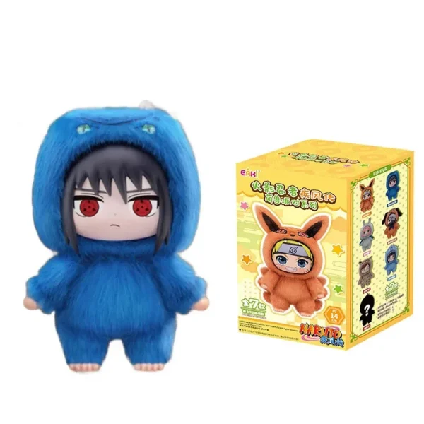 2025 Nuovo Eaki Naruto Cute Beast Party - Naruto & Sasuke Blind Box Figura Portachiavi Fascino Ornamento Giocattolo Regalo Di Natale 6