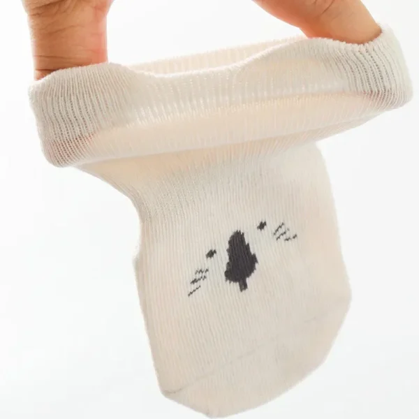 3/5 paia di calzini da pavimento antiscivolo con motivo animali adorabili per bambini, calzini casual traspiranti per attività indoor per ragazzi e ragazze 5