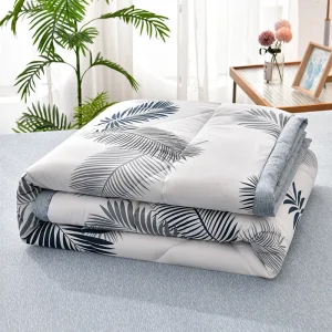 Set trapunta estiva morbida e delicata sulla pelle o trapunta singole Set piumino sottile leggero e traspirante Coperta doppia singola lavabile 1