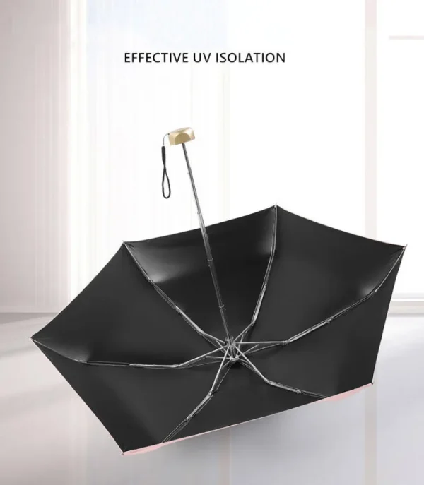 Xiaomi Outdoor Mini Sun Umbrella UV Protection Ultralight Folding Five-fold Umbrella Sunshade Capsule Umbrella UPF50+ 우산 5