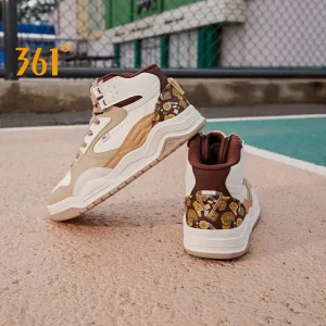 Scarpe casual da donna a 361 gradi Nuove scarpe da skateboard femminili classiche versatili autunnali e invernali con suola spessa alta 682436622 1