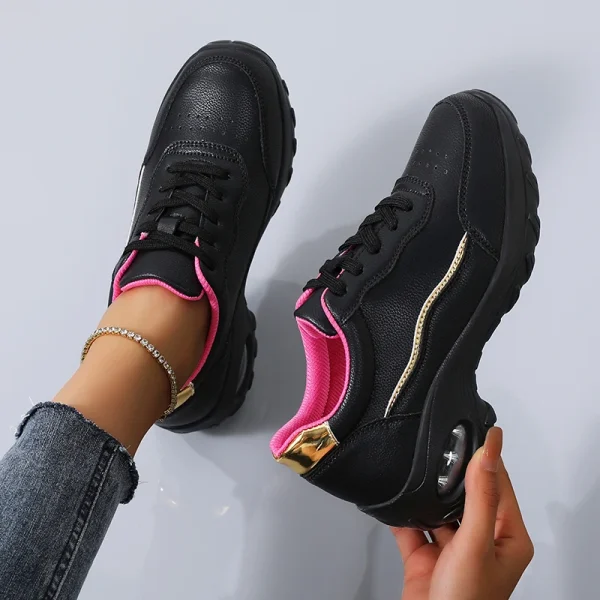Scarpe per donna Platform Casual Sneakers Designer Brand Luxury Women Walking Shoes zeppe Chunky escursionismo scarpe sportive donna 2024 4