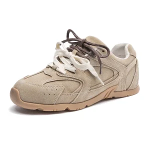 AIYUQI Scarpe da ginnastica da donna 2025 Nuove scarpe da allenamento tedesche antiscivolo per le donne Scarpe da corsa piatte in vera pelle di grandi dimensioni da donna 1