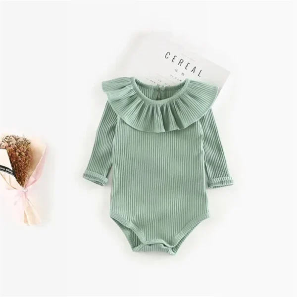 Cute Baby Girl Clothes primavera autunno neonate pagliaccetto neonata un pezzo e body 4