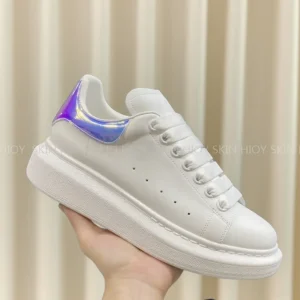Taglie forti 35-46 Scarpe casual da donna Scarpe da uomo in pelle di alta qualità con lacci Sport da corsa Mocassini da passeggio Calzature da guida 1